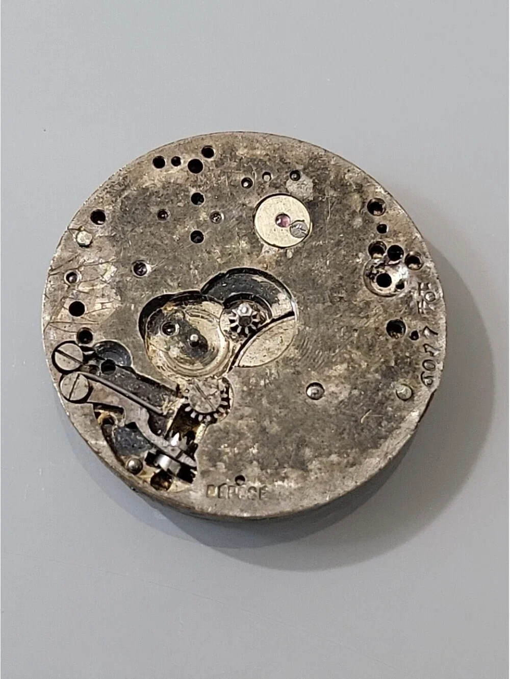 Landeron Swiss watch movement 22mm For Parts Or Repairs 6017 14 Bepose As Is L71